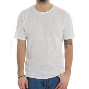 T-SHIRT FIAMMATA BIANCO